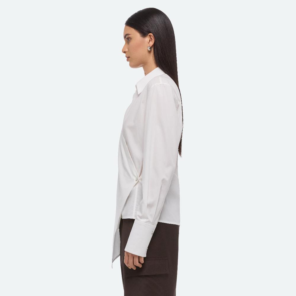 Helmut Lang Wrap Shirt White