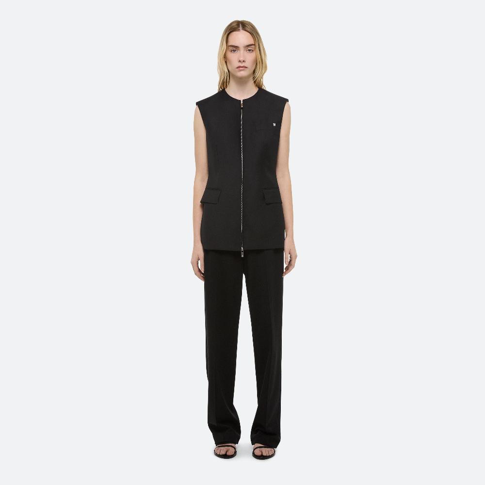 helmut lang Zip Blazer Vest black