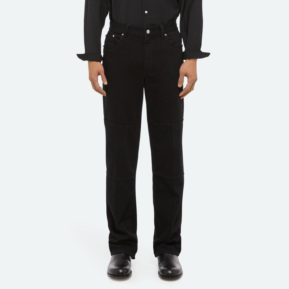 Helmut Lang Zip Carpenter Jeans Rinsed Black