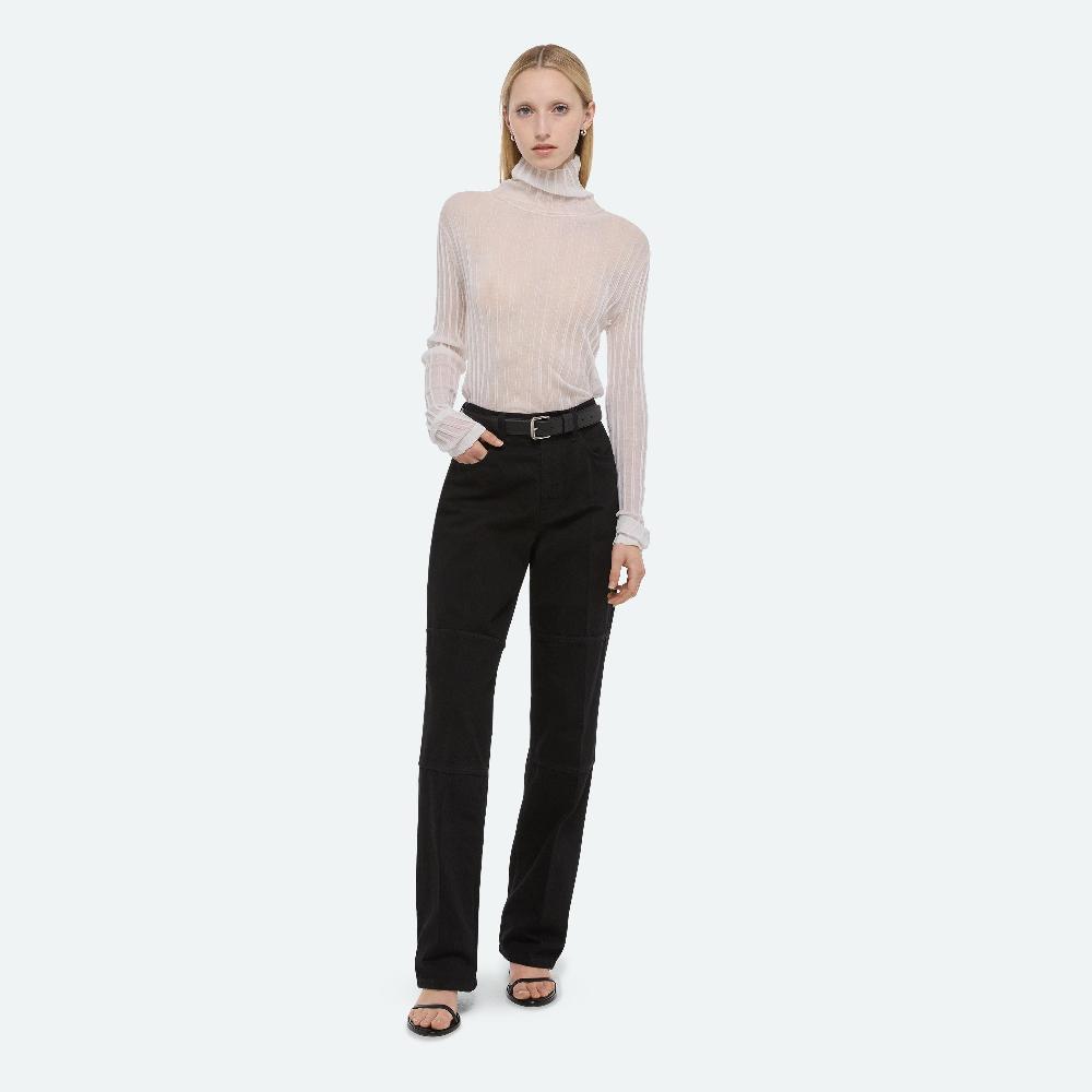 helmut lang Zip Carpenter Jeans rinsed black