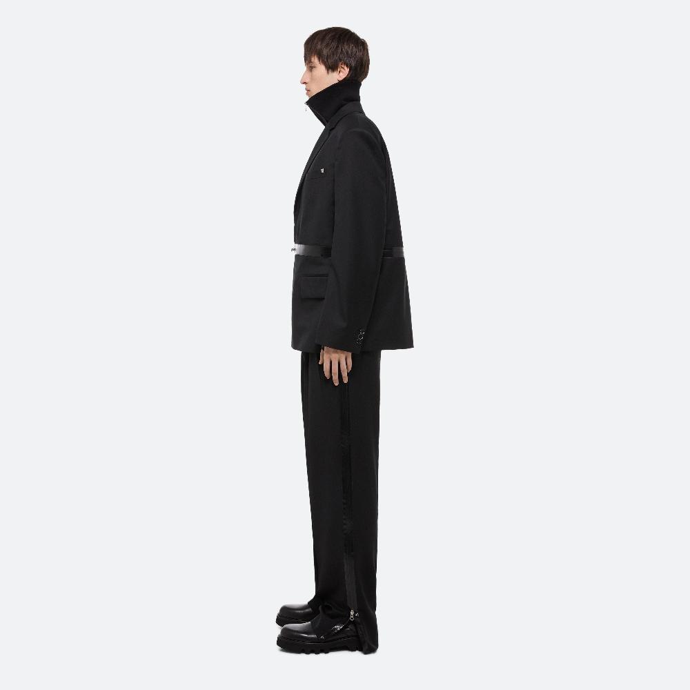 Helmut Lang Zip Driver Blazer Black
