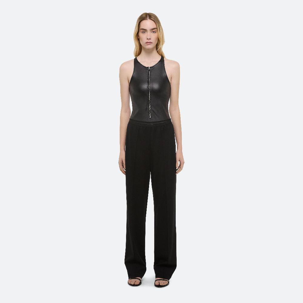 helmut lang Zip Racer Bodysuit black