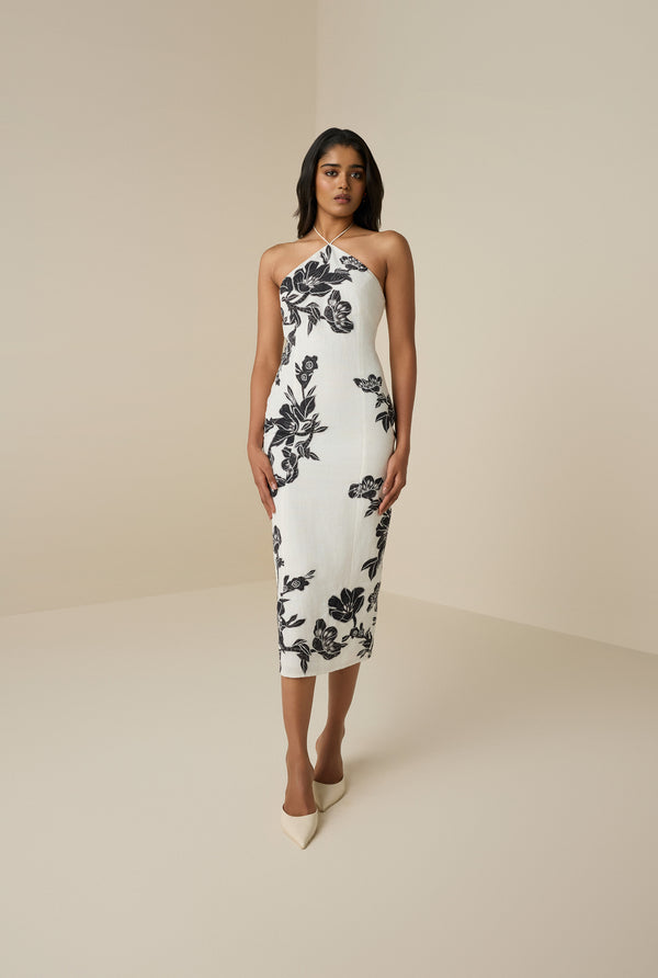 Hemant & Nandita Aahi Midi Dress