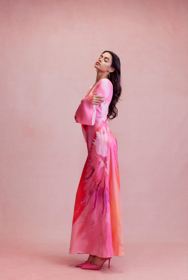 Hemant & Nandita Abira Long Dress