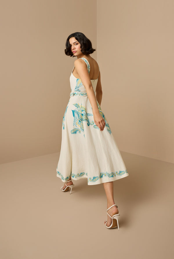 Hemant & Nandita Amari Midi Dress