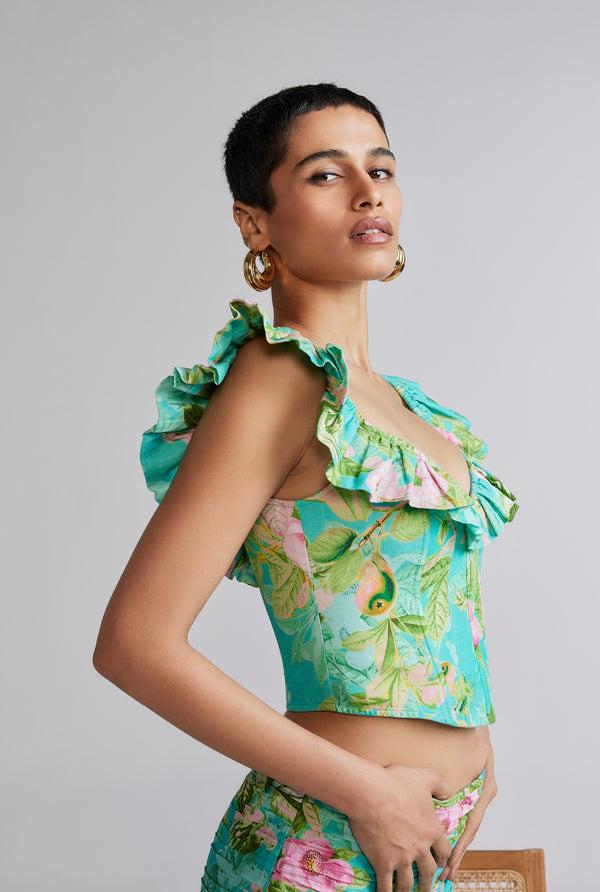 Hemant & Nandita Azra Corset Top