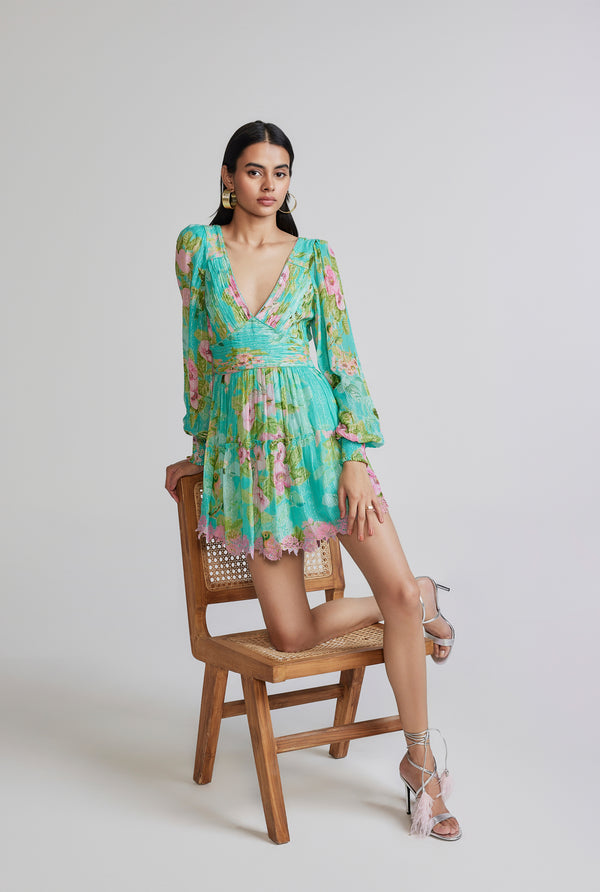 Hemant & Nandita Azra Mini Dress