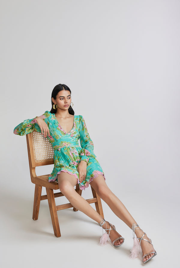 Hemant & Nandita Azra Mini Dress