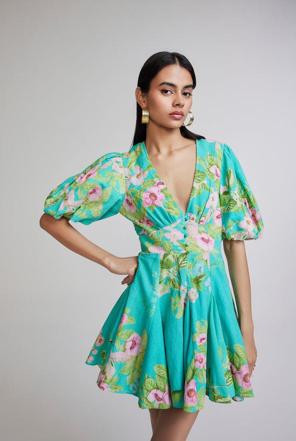 Hemant & Nandita Azra Short Dress