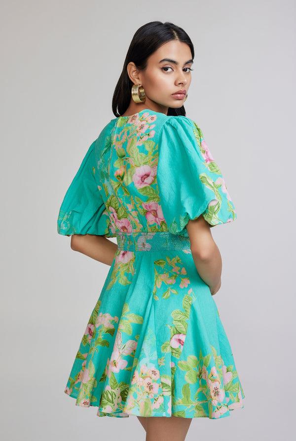 hemant & nandita Azra Short Dress