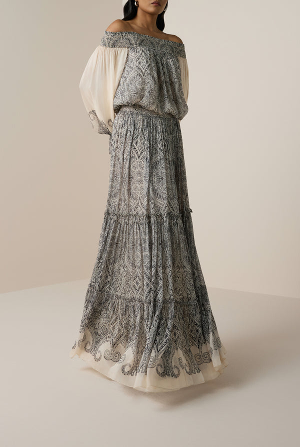 Hemant & Nandita Chavi Off Shoulder Top