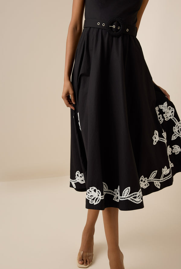 Hemant & Nandita Daha Midi Dress