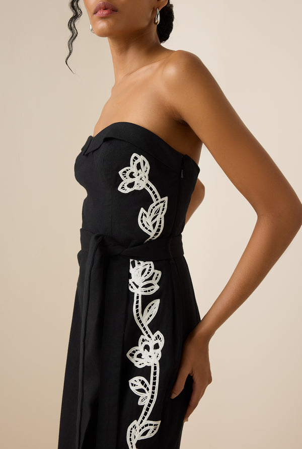 Hemant & Nandita Daha Midi Tube Dress