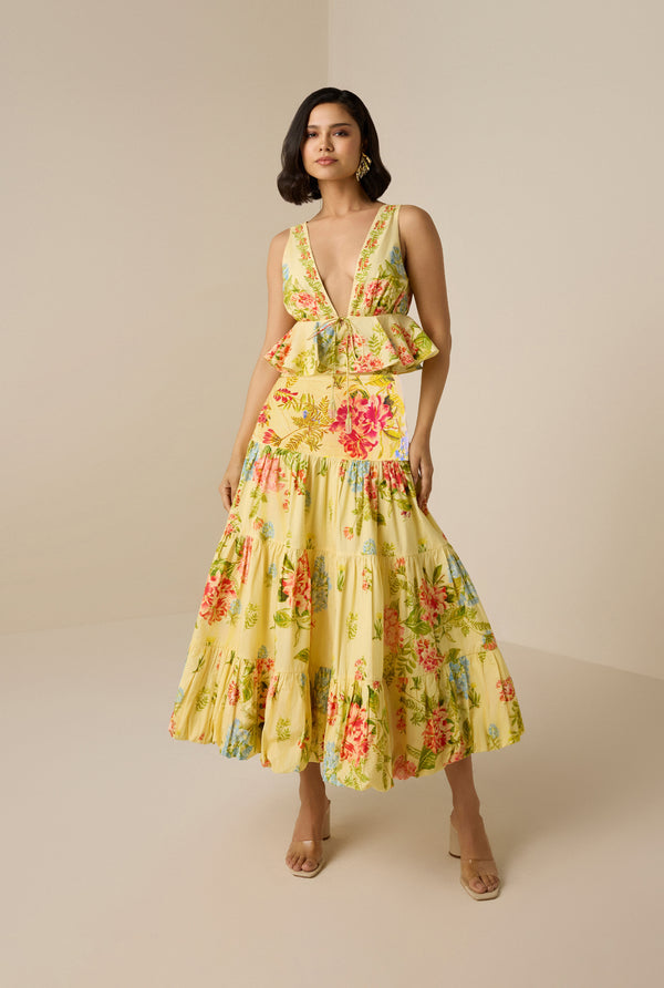 hemant & nandita Dhun Crop Top