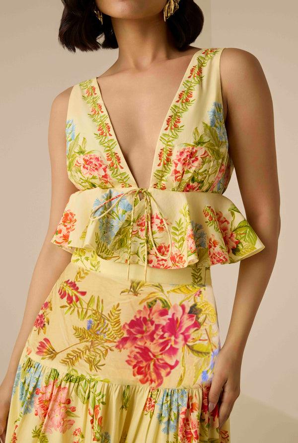 Hemant & Nandita Dhun Crop Top