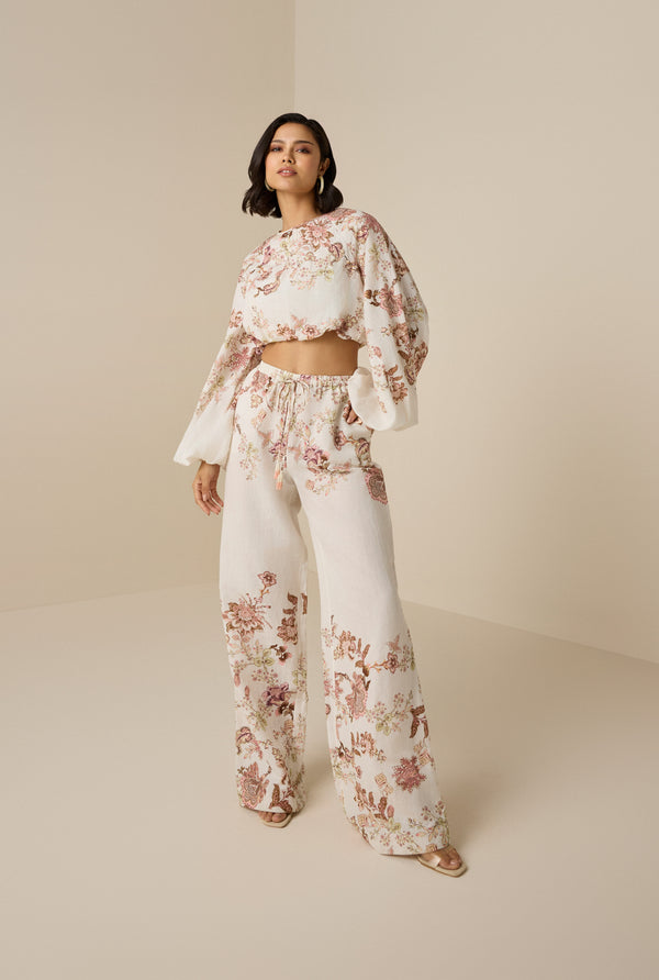 Hemant & Nandita Diza Pull On Pants