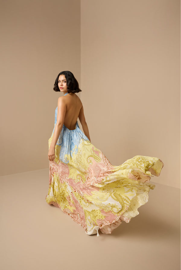 hemant & nandita Fiza Long Dress