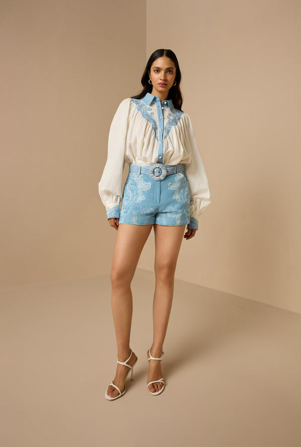 hemant & nandita Fiza Shorts