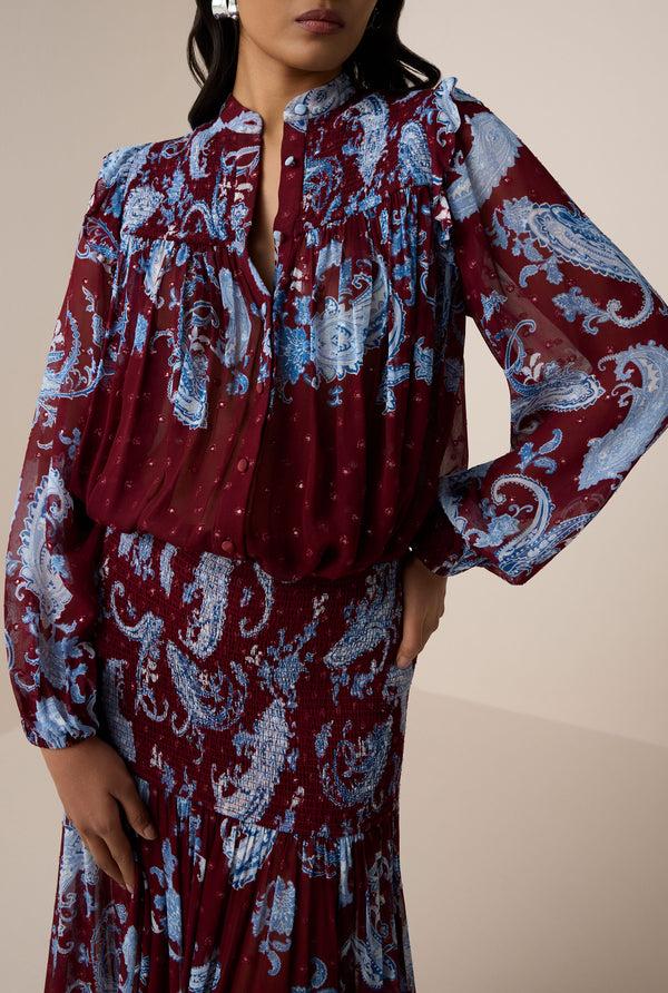 Hemant & Nandita Hiba Long Skirt