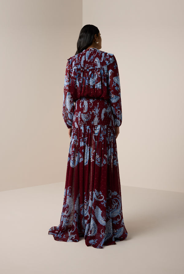 Hemant & Nandita Hiba Long Skirt