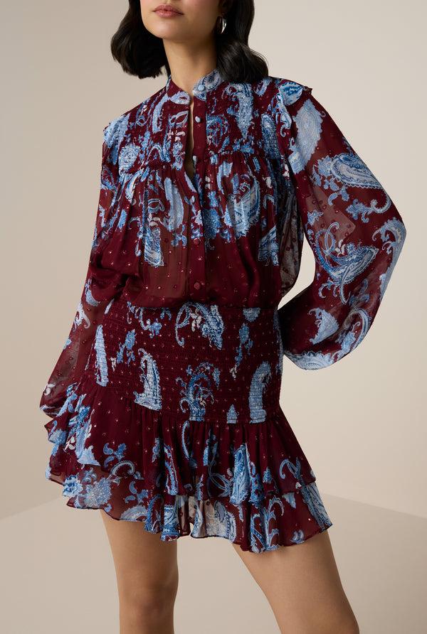 hemant & nandita Hiba Short Skirt