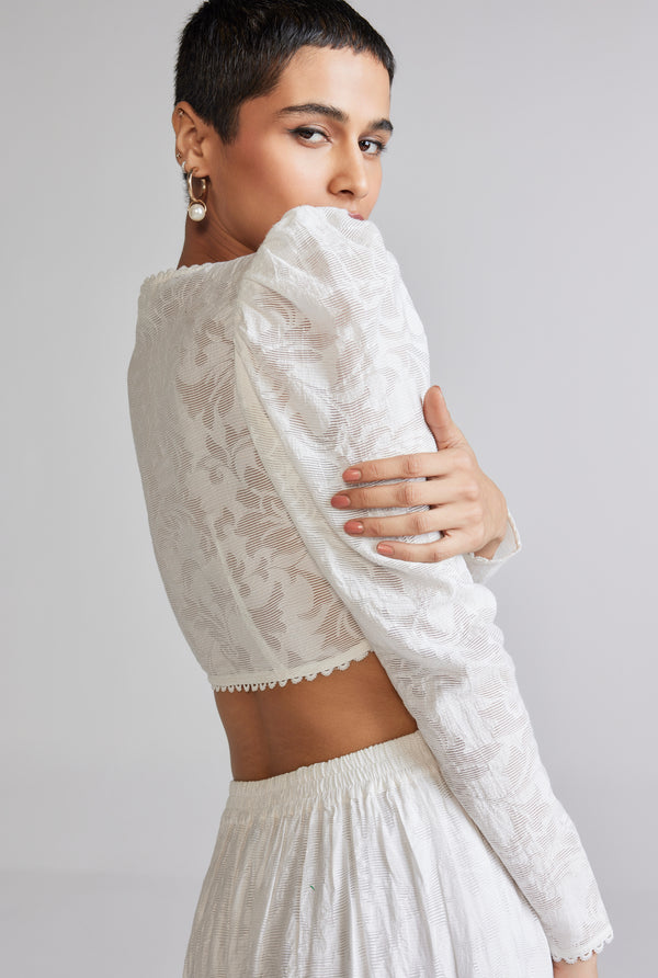 Hemant & Nandita Ilara Crop Top