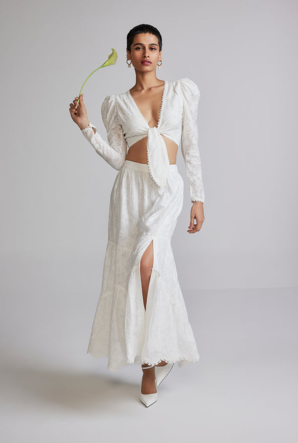 hemant & nandita Ilara Crop Top