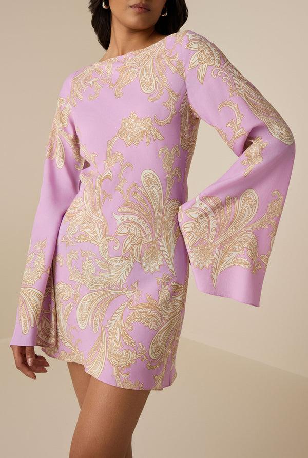 Hemant & Nandita Jiah Crepe Short Dress