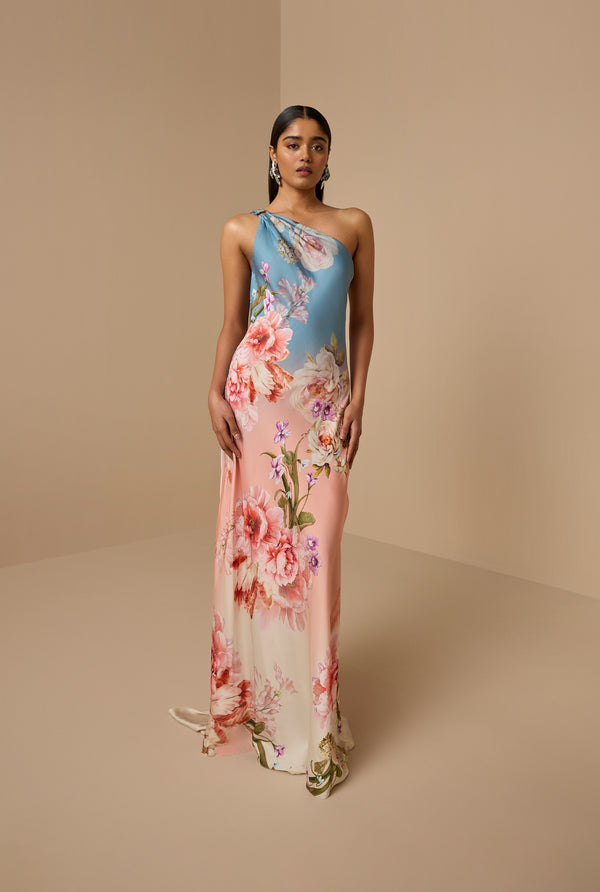 Hemant & Nandita Kavi Long Dress