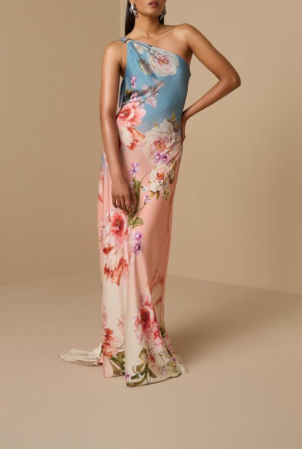 Hemant & Nandita Kavi Long Dress