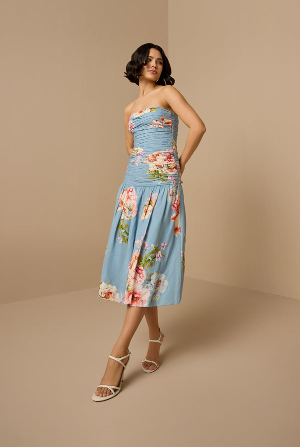 hemant & nandita Kavi Midi Dress