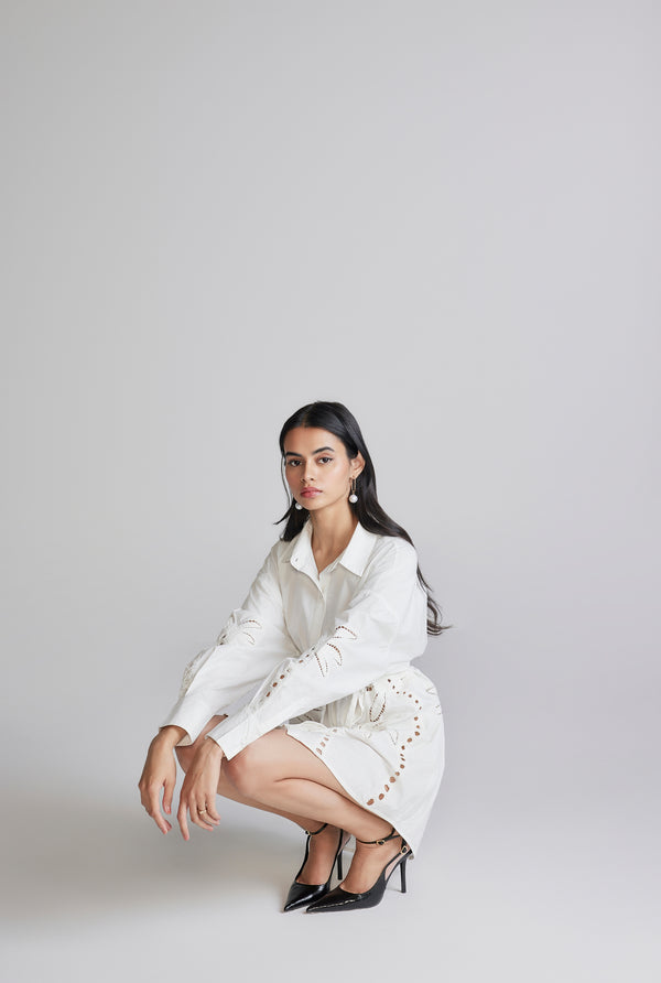 Hemant & Nandita Lani Shirt Dress