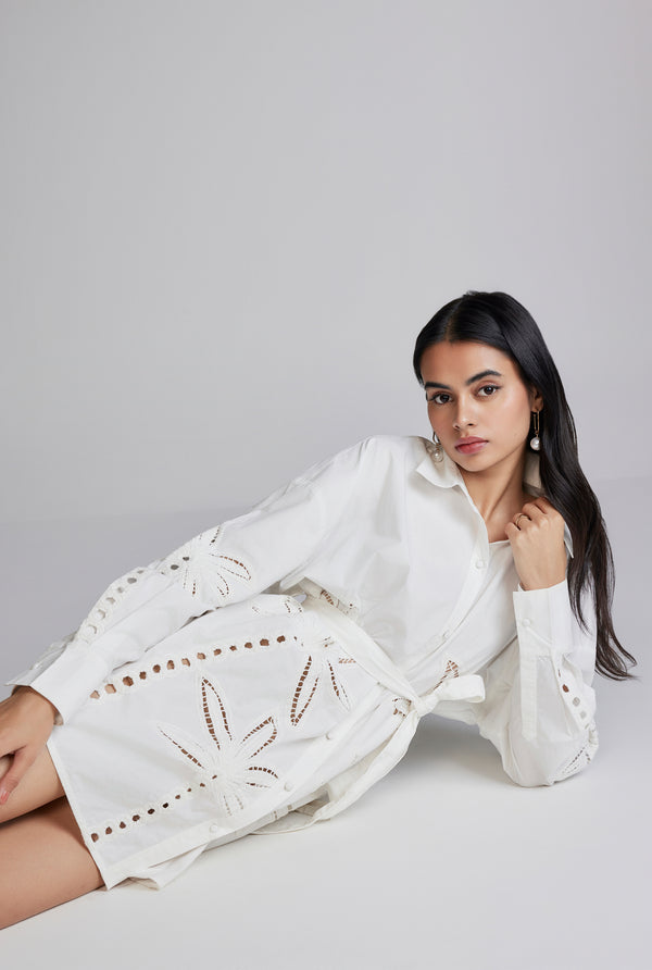 Hemant & Nandita Lani Shirt Dress