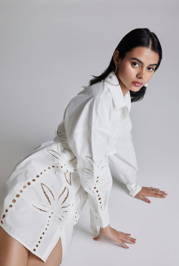 hemant & nandita Lani Shirt Dress