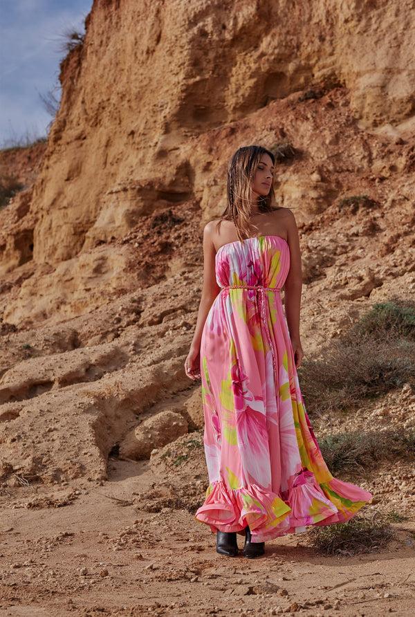 hemant & nandita Mina Long Dress