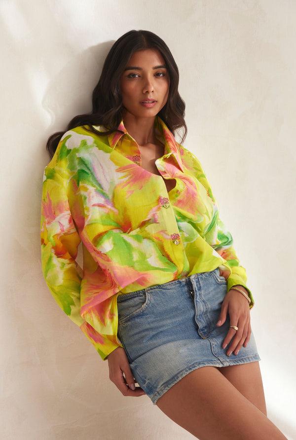 hemant & nandita Mina Shirt