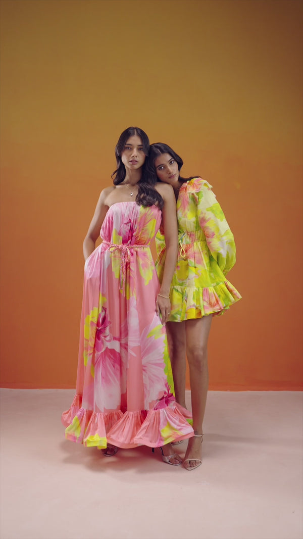 Hemant & Nandita Mina Short Dress