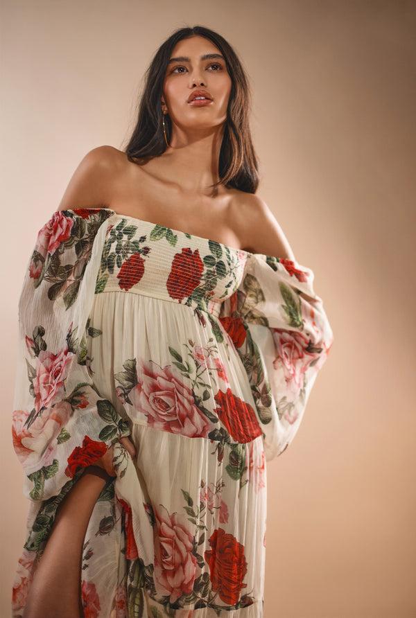 Hemant & Nandita Naaz Midi Dress