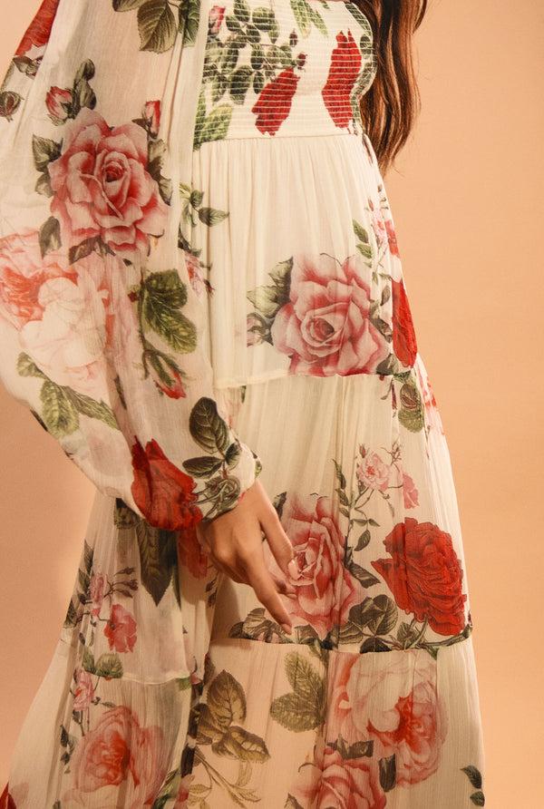 Hemant & Nandita Naaz Midi Dress