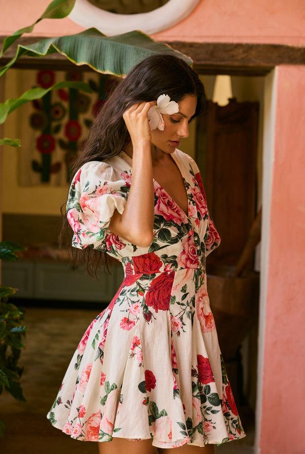 Hemant & Nandita Naaz Skater Dress