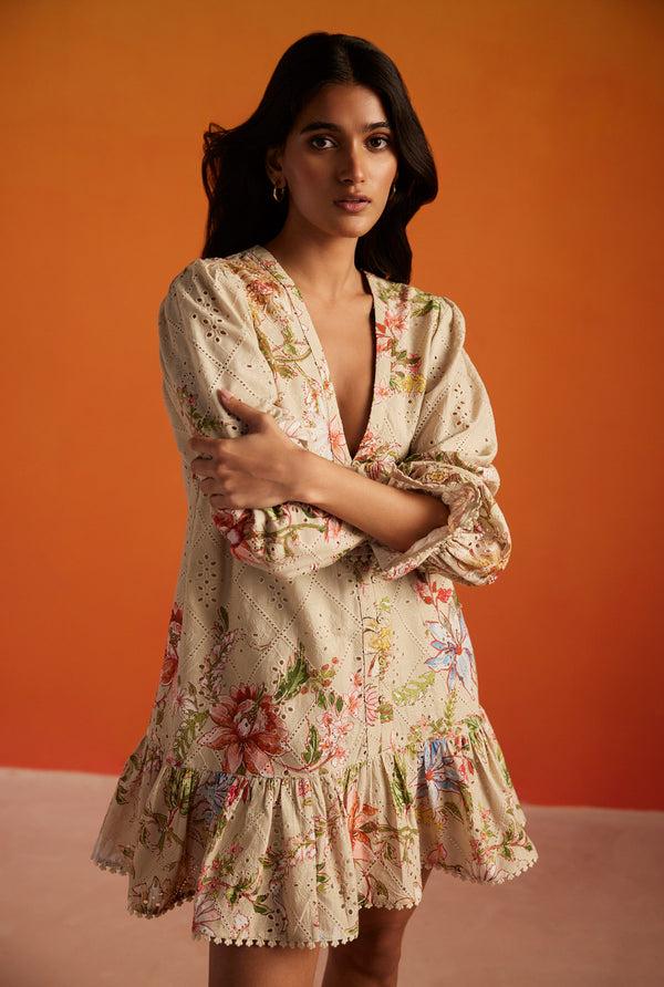 Hemant & Nandita Nava Short Dress