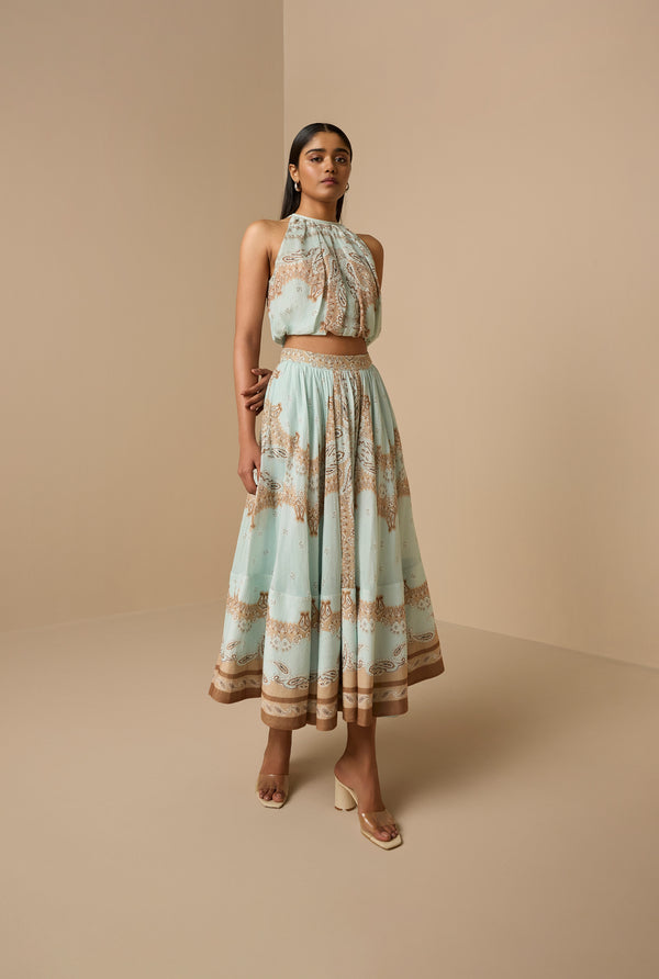 Hemant & Nandita Navi Crop Top