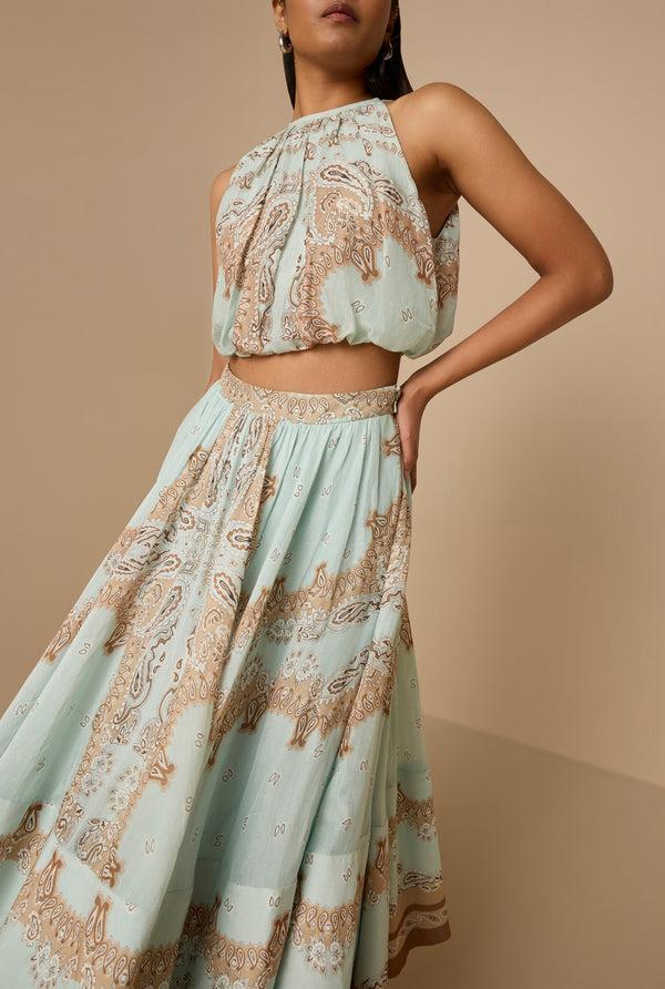 Hemant & Nandita Navi Crop Top