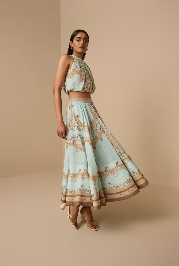 Hemant & Nandita Navi Crop Top