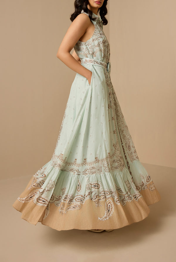 hemant & nandita Navi Long Dress