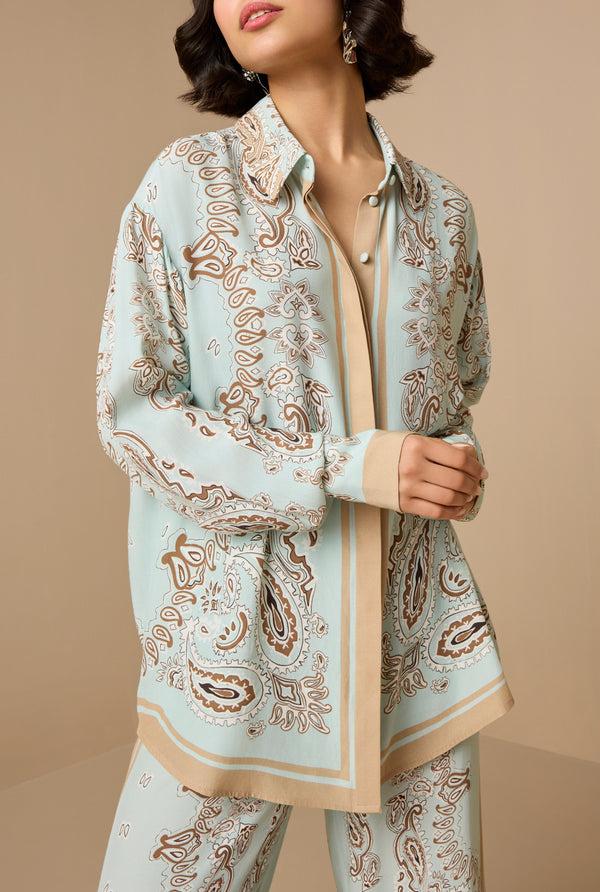 Hemant & Nandita Navi Shirt