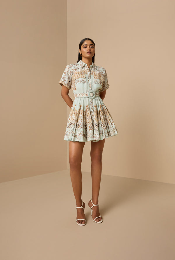 Hemant & Nandita Navi Short Dress
