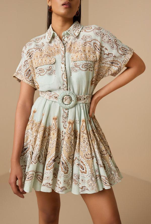 hemant & nandita Navi Short Dress