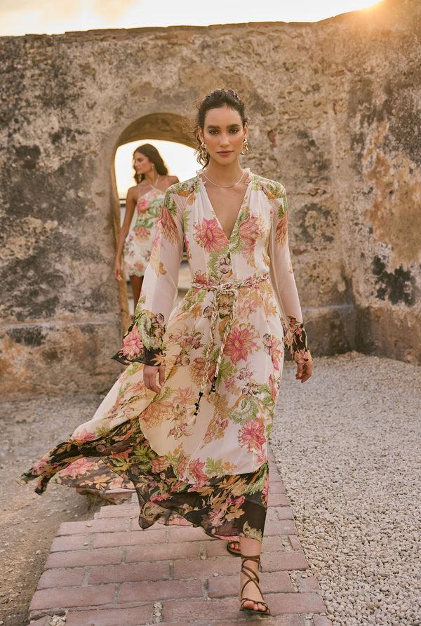 Hemant & Nandita Pahi Long Dress