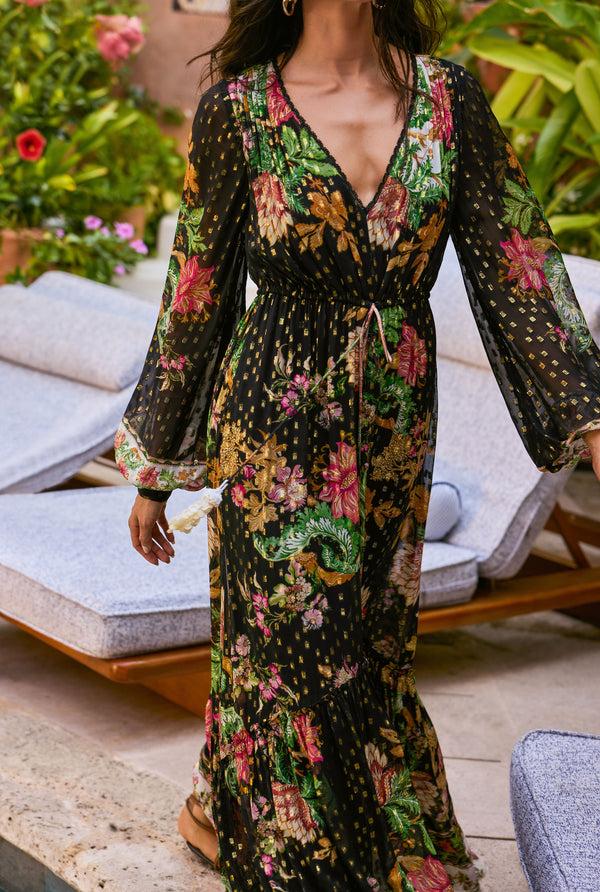 Hemant & Nandita Pahi Maxi Dress